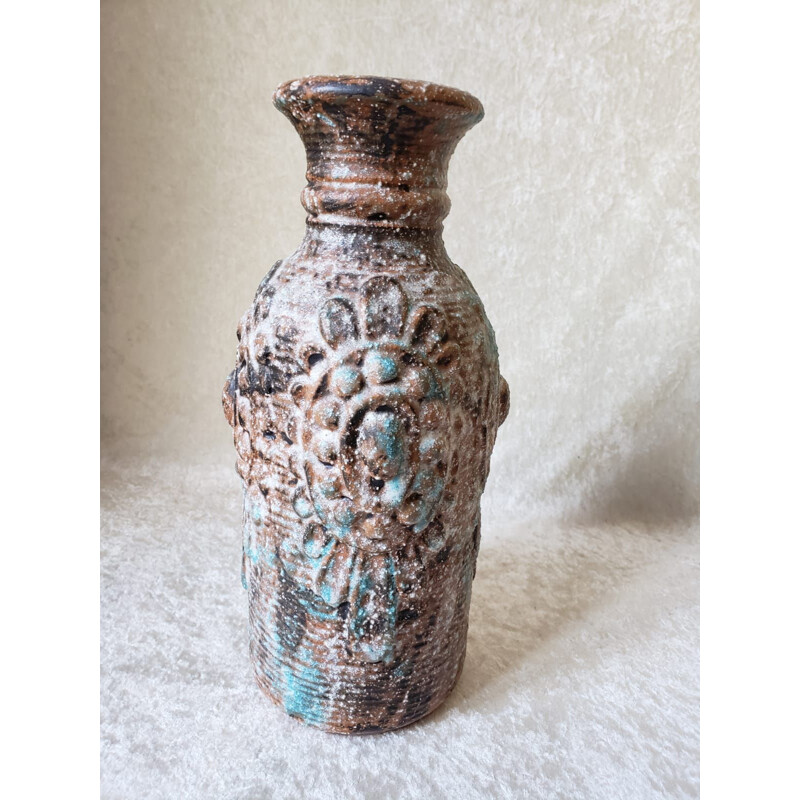Vintage ceramic vase "Wabi-Sabi" by Carstens Tönnieshof, Austria 1960