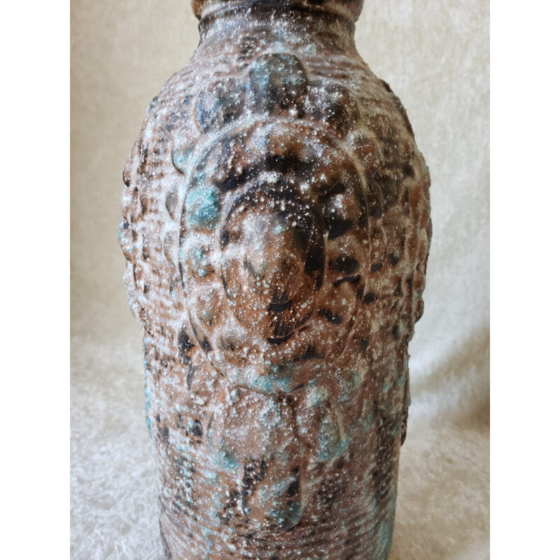 Vase vintage "Wabi-Sabi" en céramique par Carstens Tönnieshof, Autriche 1960
