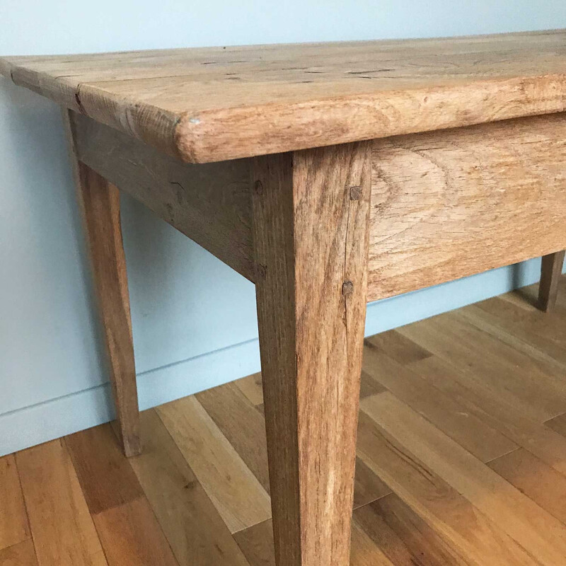 Vintage oakwood table