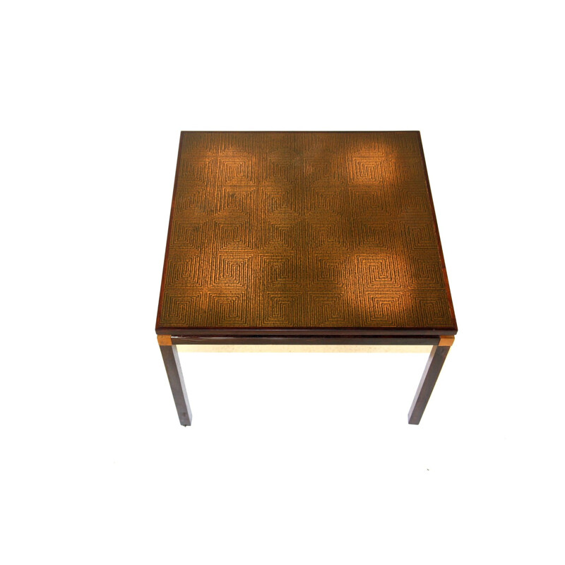 Vintage rosewood coffee table, Sweden 1970