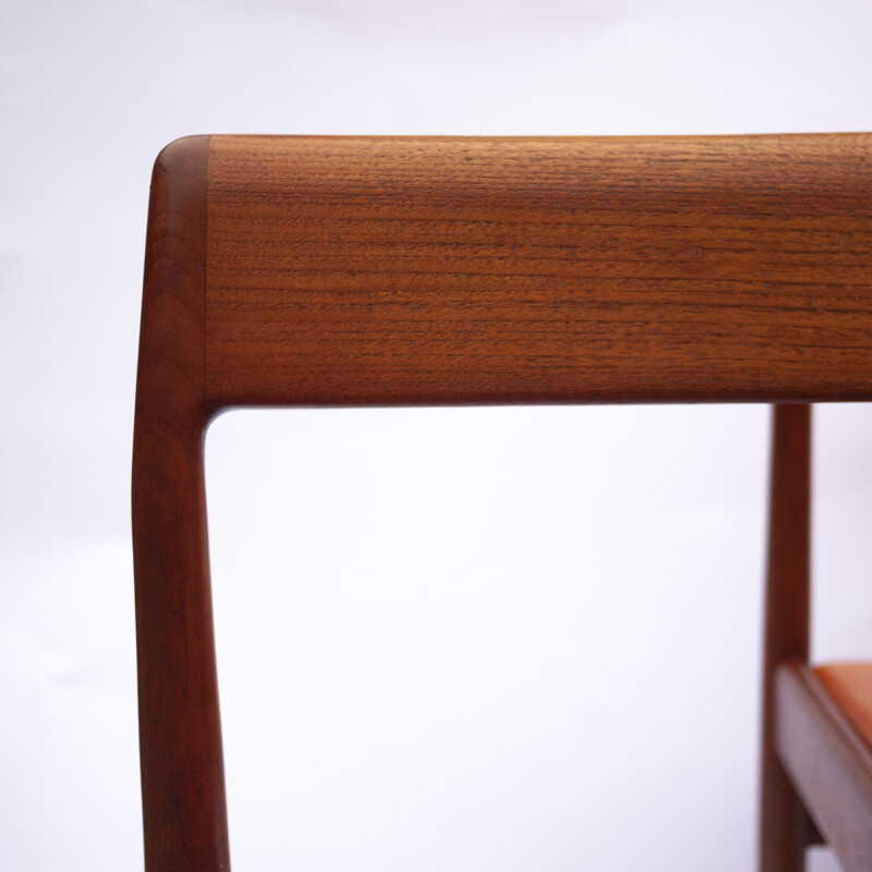 Set of 6 mid-century dining chairs by Johannes Norgaard for Norgaard Mobelfabrik, 1960s