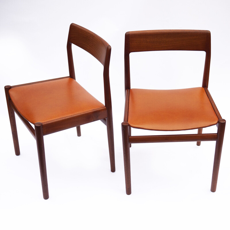 Set of 6 mid-century dining chairs by Johannes Norgaard for Norgaard Mobelfabrik, 1960s