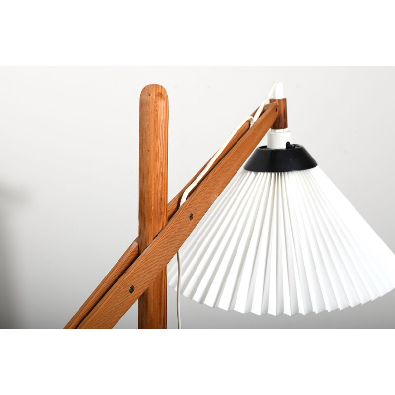 Vintage floorlamp by Vilhelm Wohlert for Le Klint, Denmark 1950s