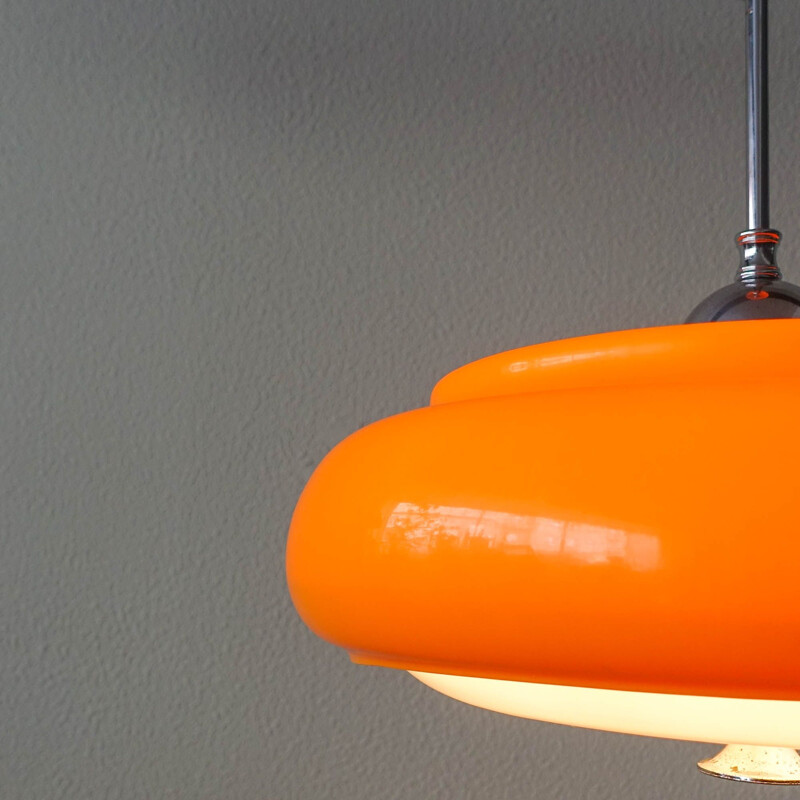 Space Age pendant lamp, Portugal 1970s