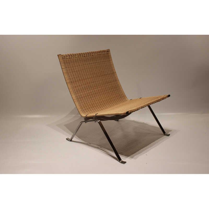 Vintage armchair model Pk22 by Poul Kjærholm for Fritz Hansen, 2000