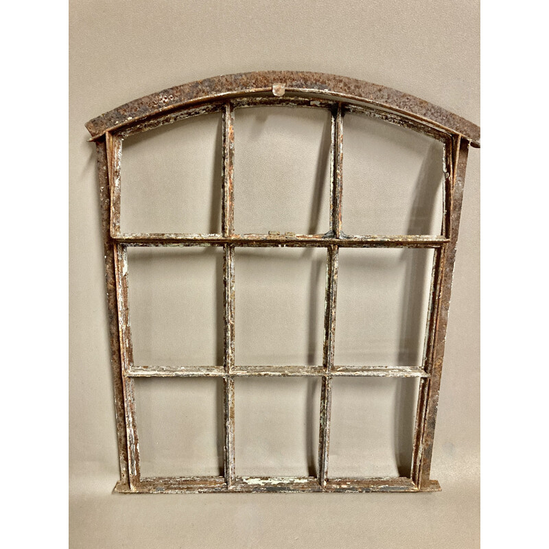 Industrial metal window