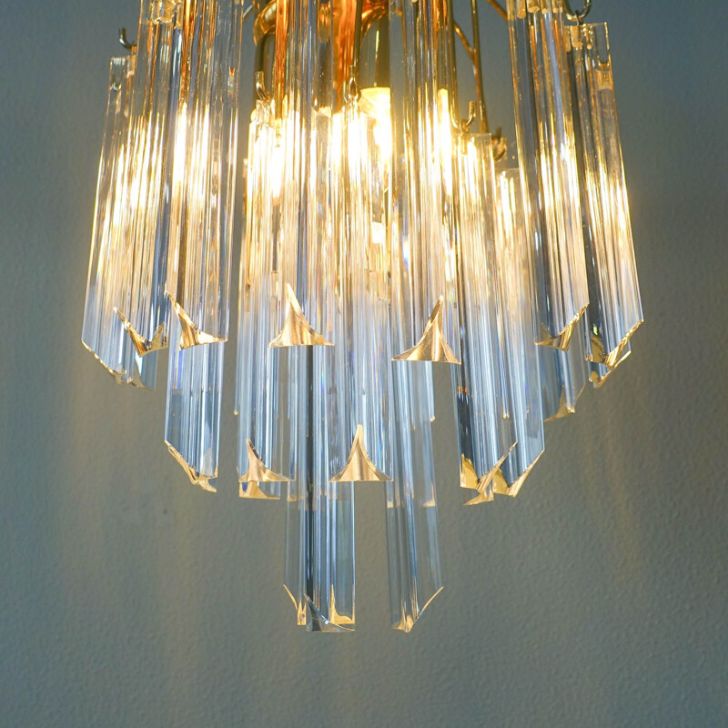 Vintage chandelier by Venini, Italy 1970s