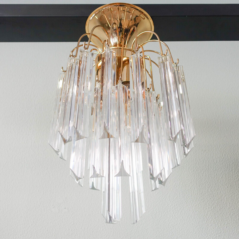 Vintage chandelier by Venini, Italy 1970s