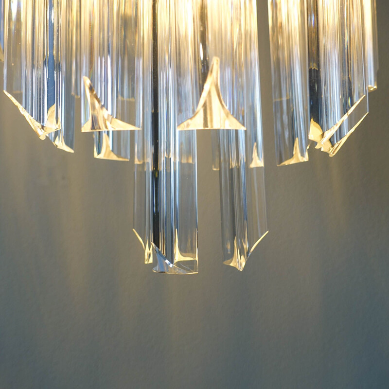 Vintage chandelier by Venini, Italy 1970s