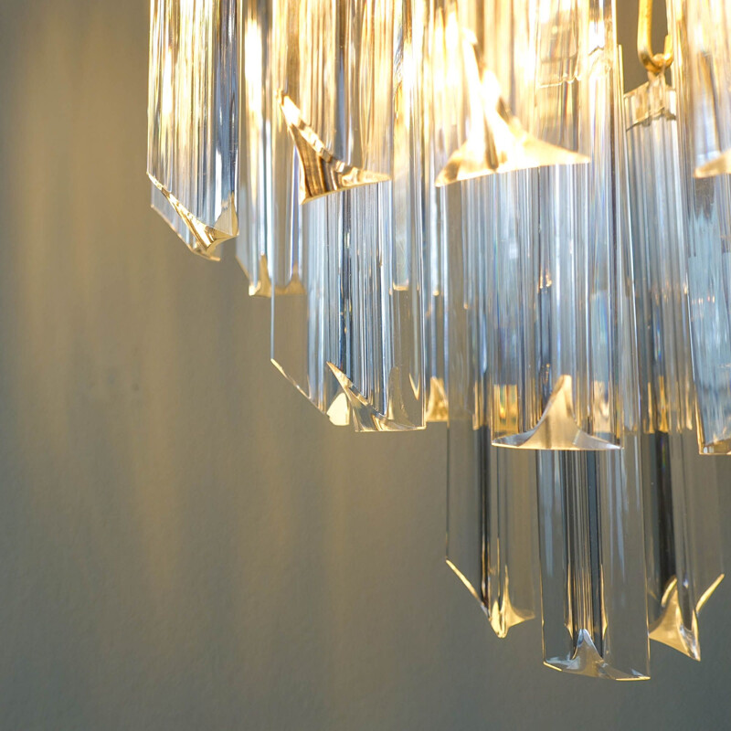 Vintage chandelier by Venini, Italy 1970s