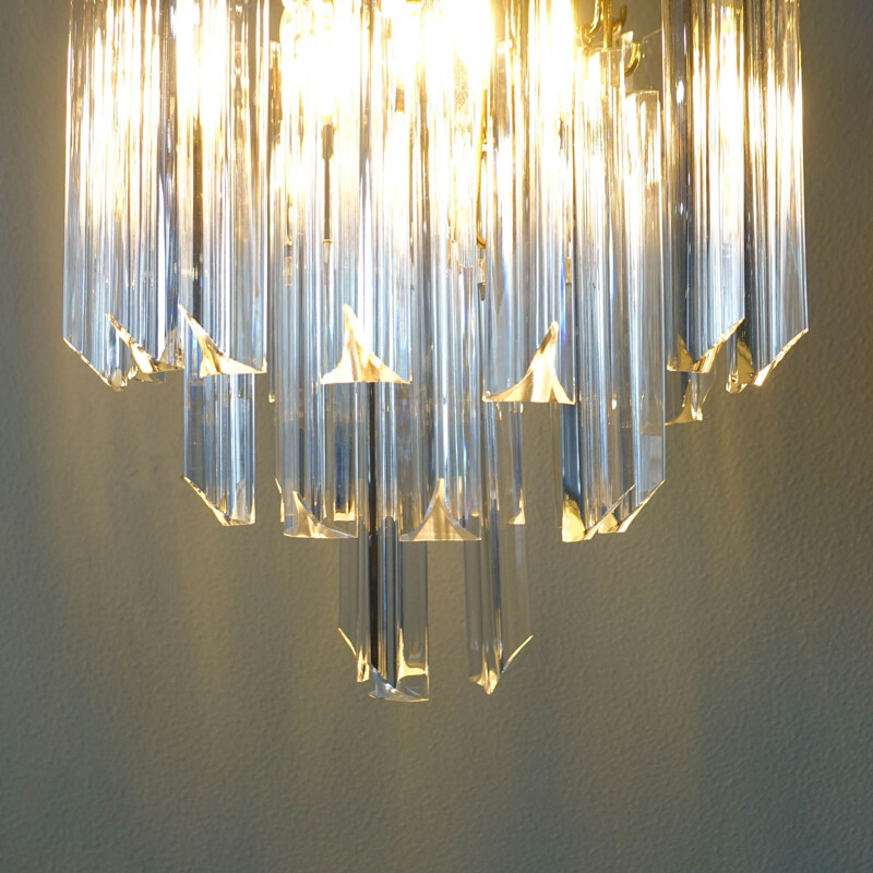 Vintage chandelier by Venini, Italy 1970s