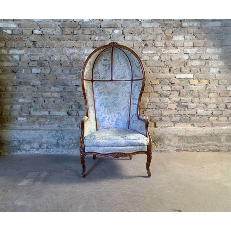 Vintage shepherd's armchair