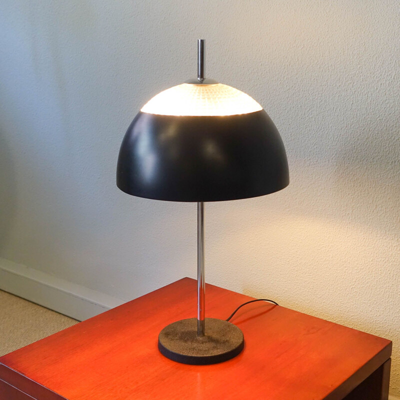 Vintage tafellamp van Frank Ligtelijn voor Raak, Nederland 1960