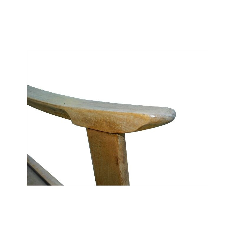 Scandinavian vintage boomerang armchair, 1950-1960