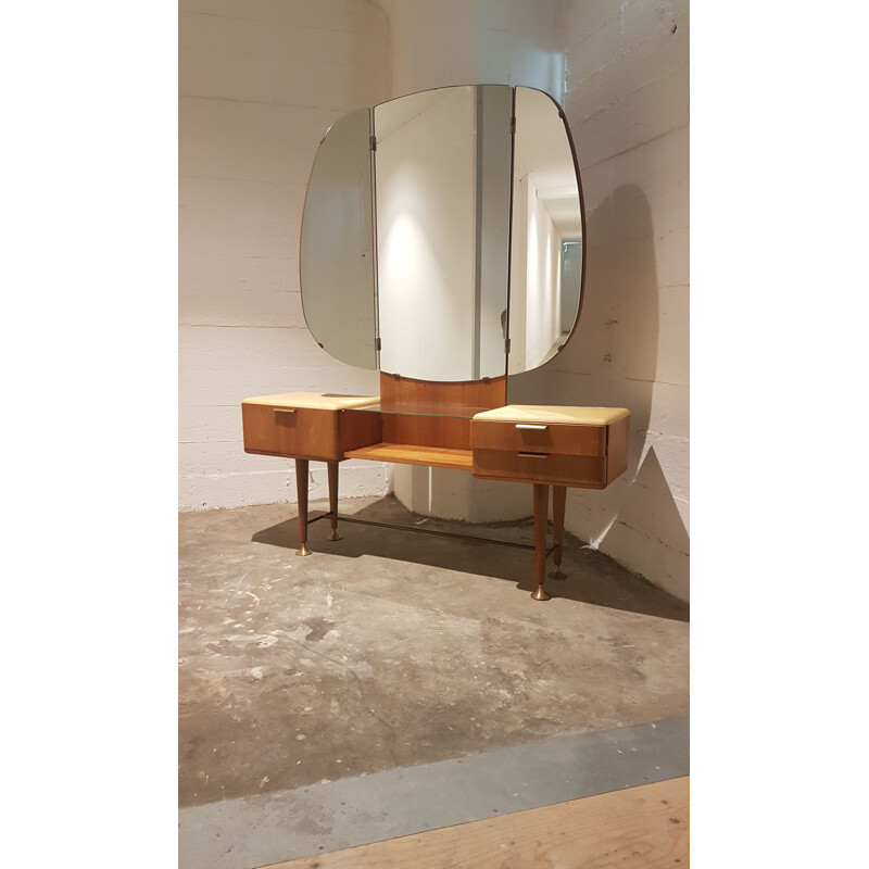 Mid-century dressing table by A.A. Patijn for Zijlstra, Holland 1950s