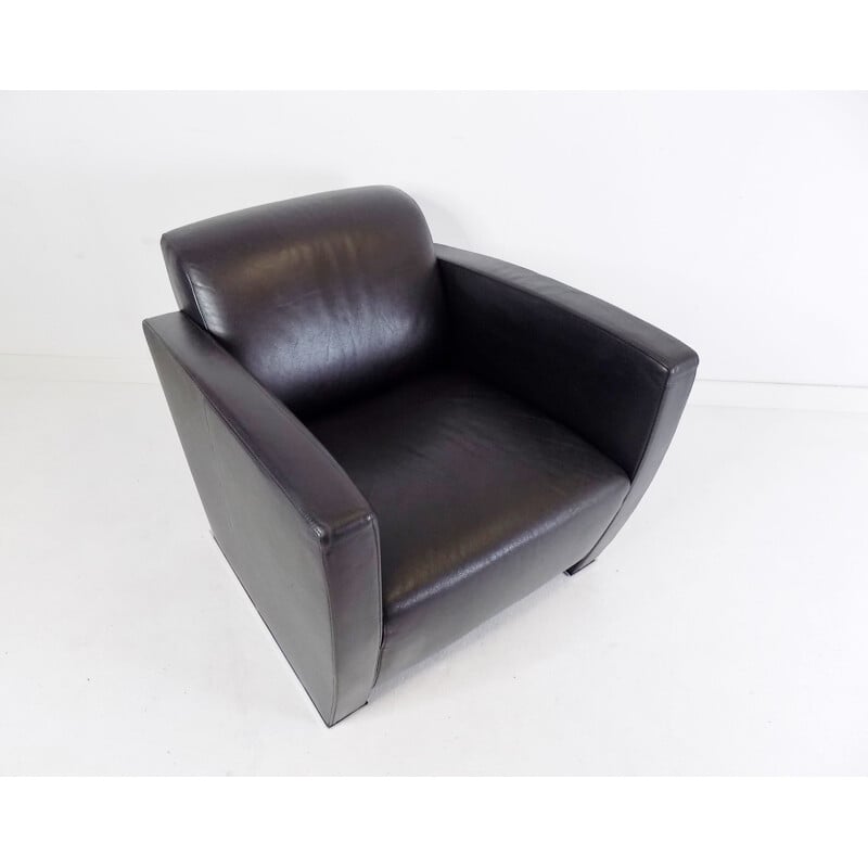 Vintage-Sessel De Sede aus Leder von Jean-Pierre Dovat