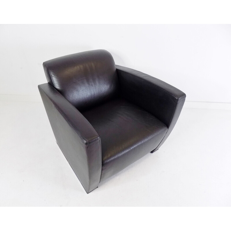 Vintage De Sede leather armchair by Jean-Pierre Dovat