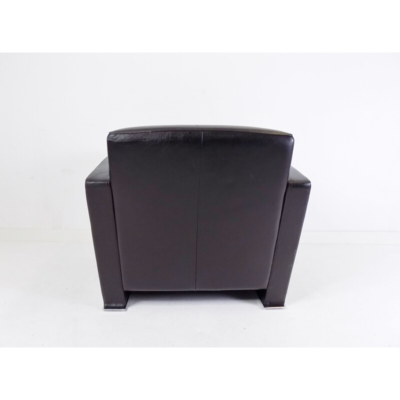 Vintage De Sede leather armchair by Jean-Pierre Dovat