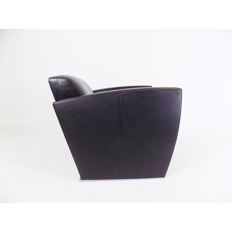 Vintage De Sede leather armchair by Jean-Pierre Dovat