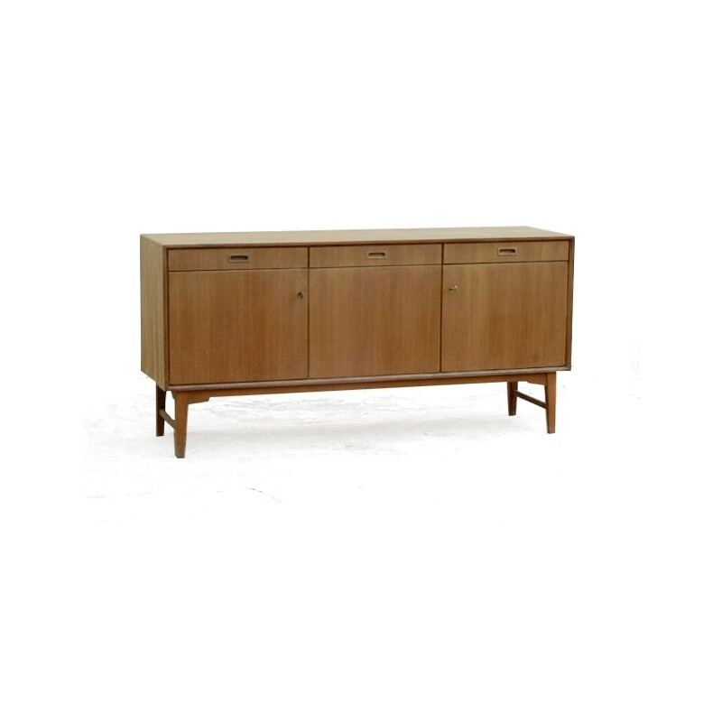 Vintage Swedish Skaraborgs teak sideboard, 1960