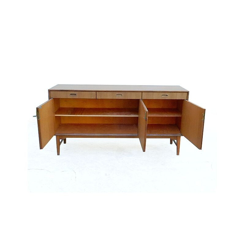 Vintage Swedish Skaraborgs teak sideboard, 1960