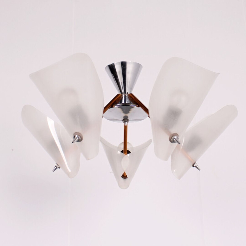 Vintage pendant lamp by Drukov