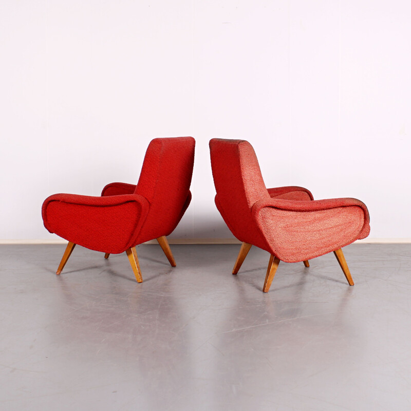 Pair of vintage armchairs by Marco Zanuso