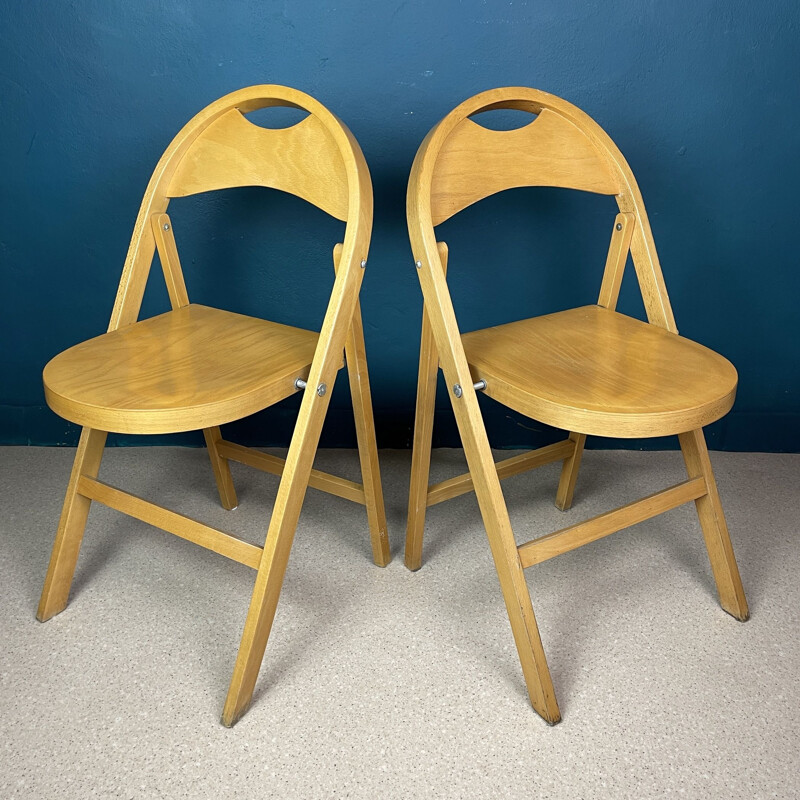 Mid-century folding chair Tric by Achille and Pier Giacomo Castiglioni for Bbb Emmebonacina, Italy 1970s