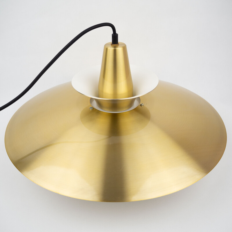 Danish vintage pendant lamp Roma by Junge, Denmark 1980s