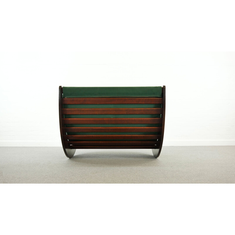 Vintage Tandem Relaxer 2-seat rocking chair by Verner Panton for Rosenthal, Germany 1974