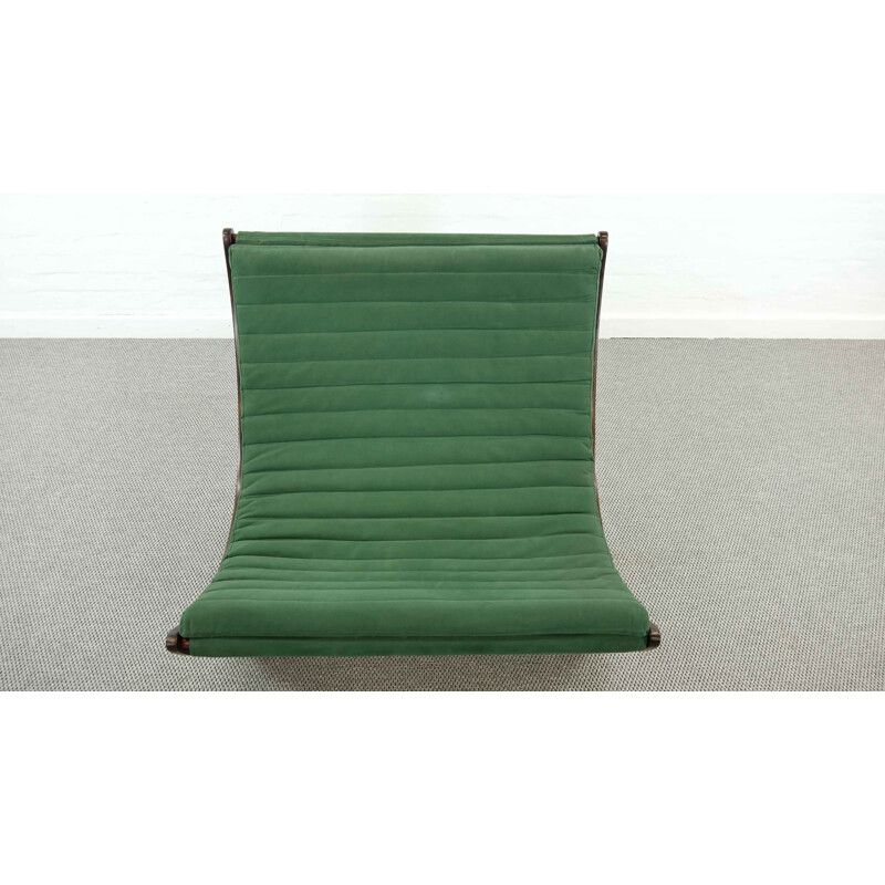 Vintage Tandem Relaxer 2-seat rocking chair by Verner Panton for Rosenthal, Germany 1974