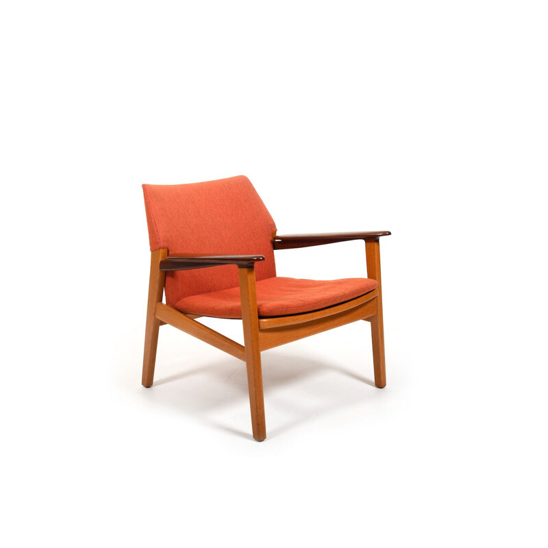 Vintage armchair by Hans Olsen & Chris Sørensen for Verner Birkholm, Denmark 1960s