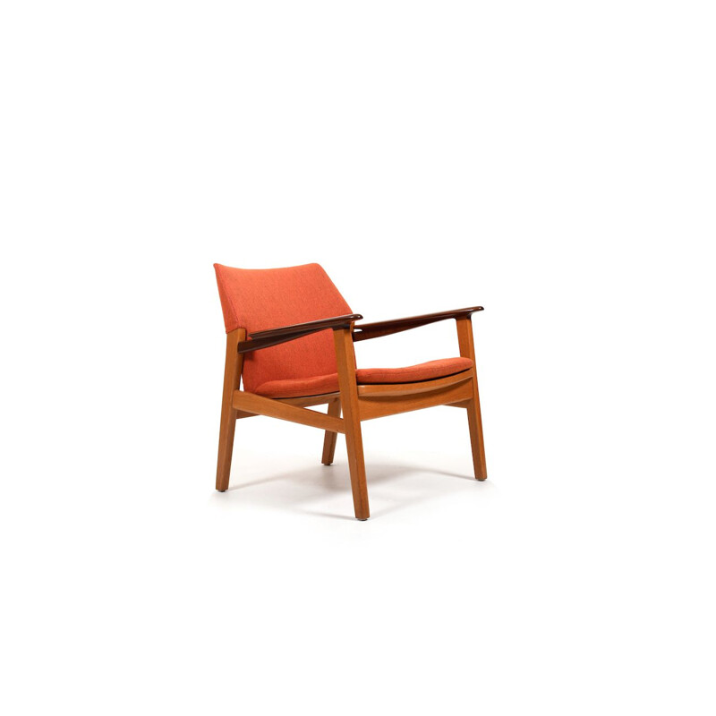 Vintage armchair by Hans Olsen & Chris Sørensen for Verner Birkholm, Denmark 1960s