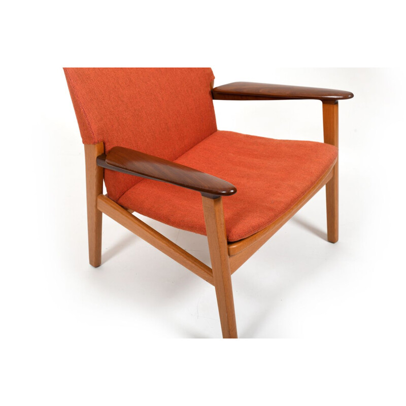 Vintage armchair by Hans Olsen & Chris Sørensen for Verner Birkholm, Denmark 1960s