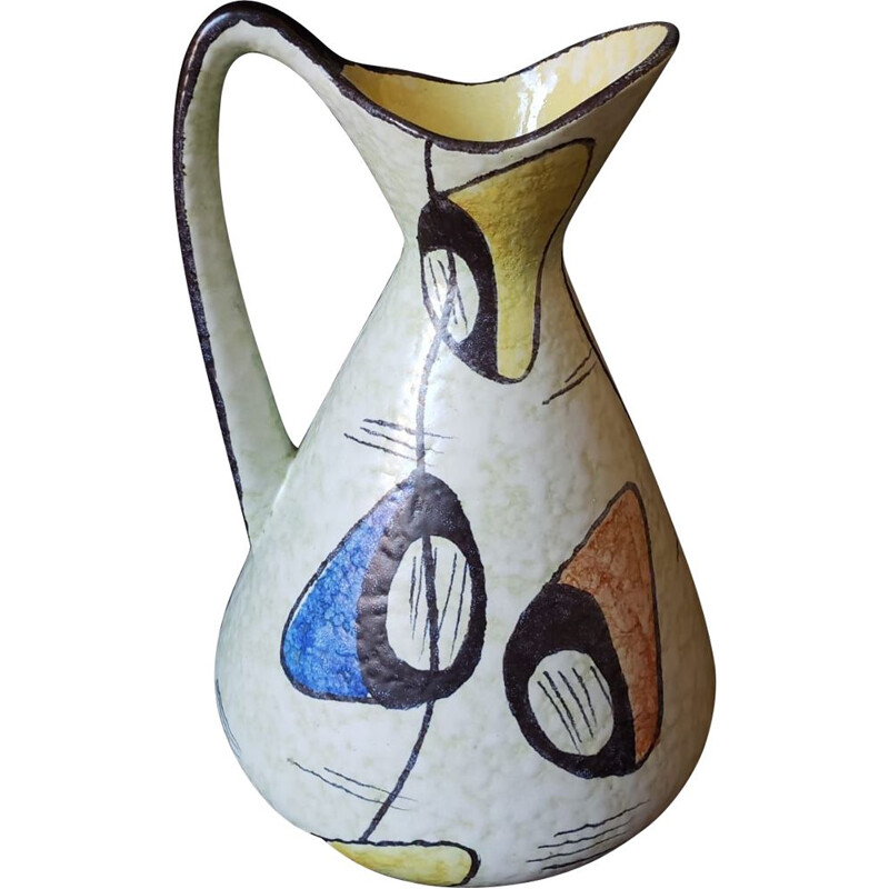 Vase vintage en céramique, Allemagne 1950