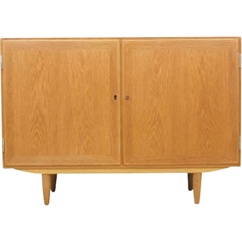 Vintage ash wood enfilade by Carlo Jensen for Hundevad, Denmark 1960