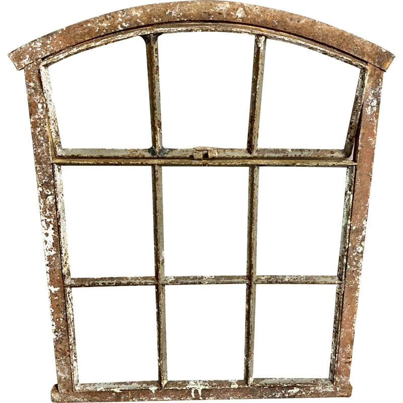 Industrial metal window