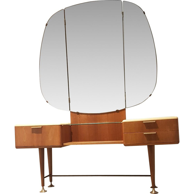 Mid-century dressing table by A.A. Patijn for Zijlstra, Holland 1950s