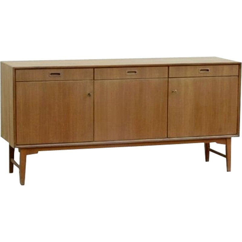 Vintage Swedish Skaraborgs teak sideboard, 1960