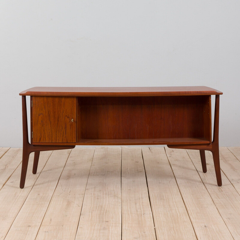 Bureau vintage en teck de Svend Aage Madsen pour H.P. Hansen, Danemark 1960