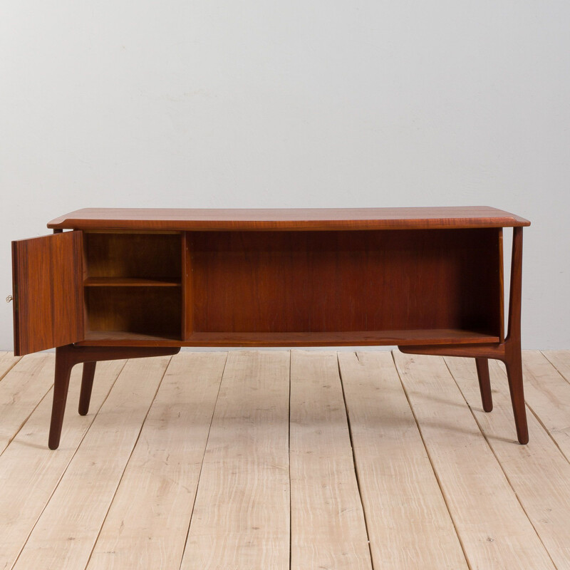 Teak vintage desk by Svend Aage Madsen for H.P. Hansen, Denmark 1960s