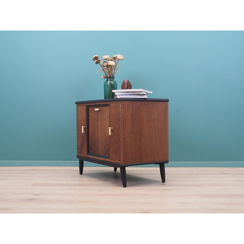 Walnut vintage chest of drawers, Denmark 1960s