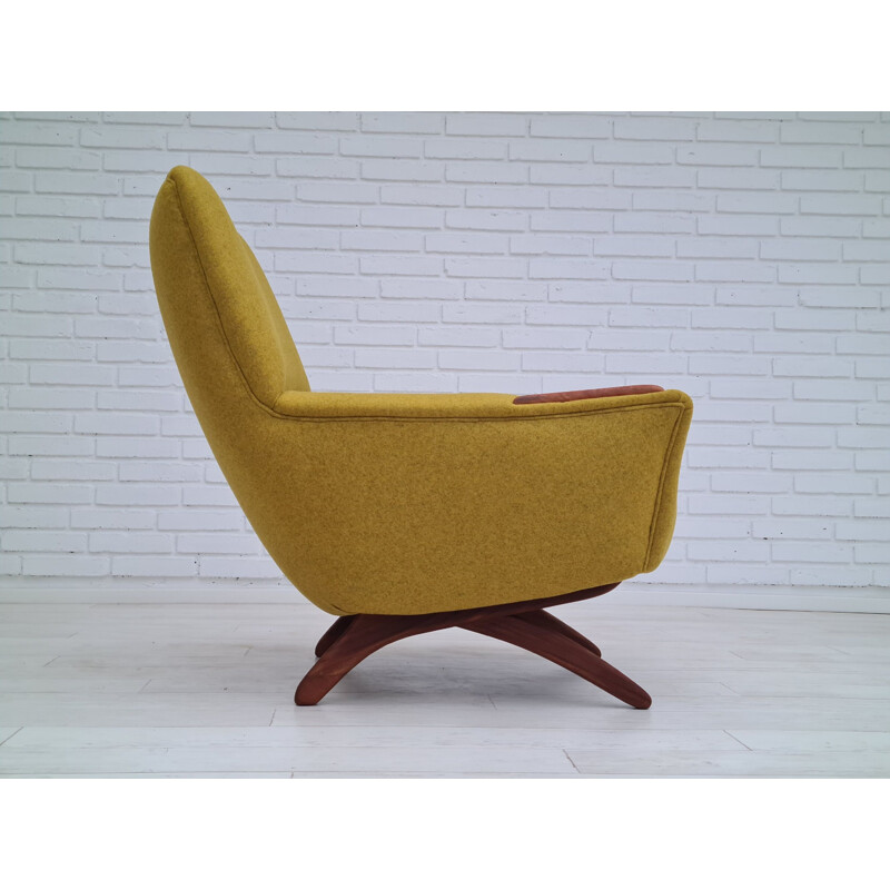 Danish vintage armchair by Leif Hansen, 1960s