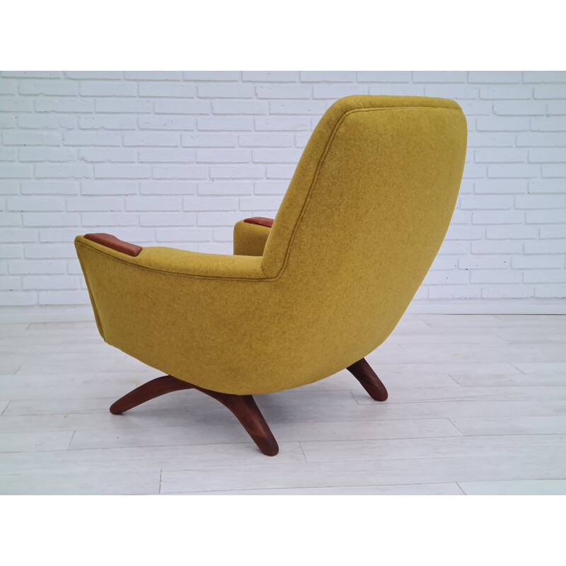 Danish vintage armchair by Leif Hansen, 1960s