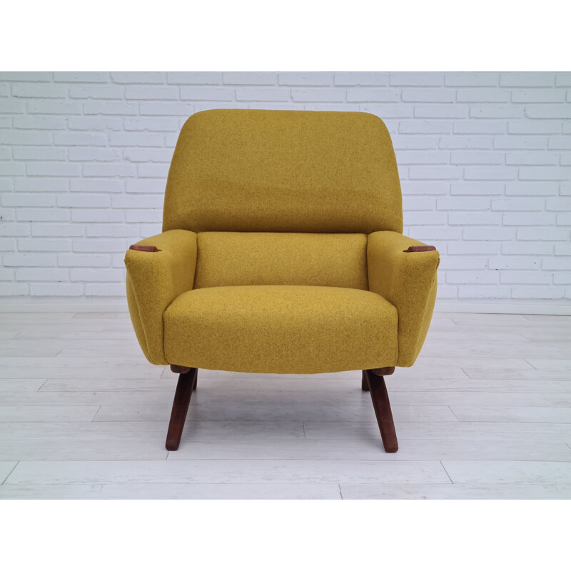 Danish vintage armchair by Leif Hansen, 1960s