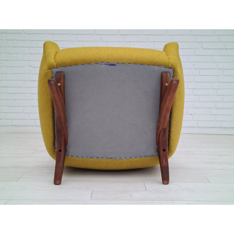 Danish vintage armchair by Leif Hansen, 1960s