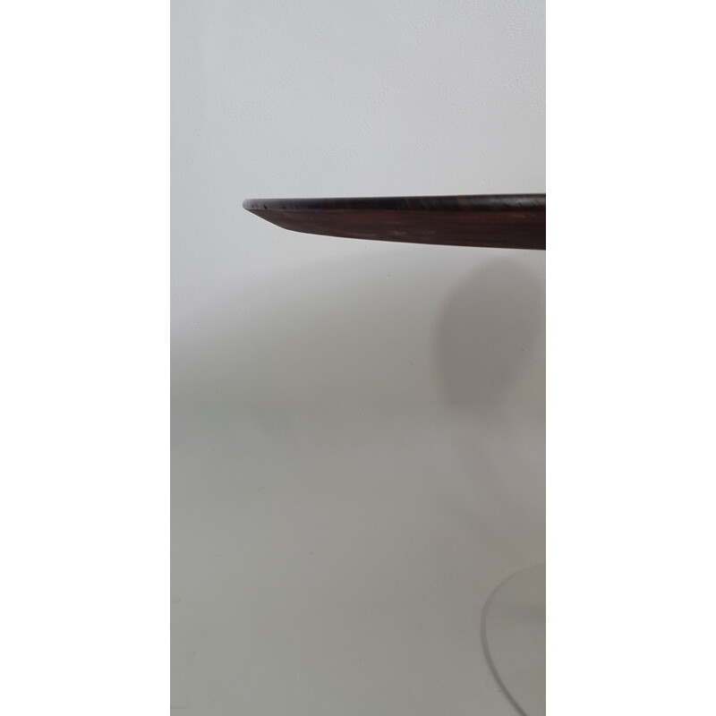 Knoll International "Tulipe" table in rosewood, Eero SAARINEN - 1970s