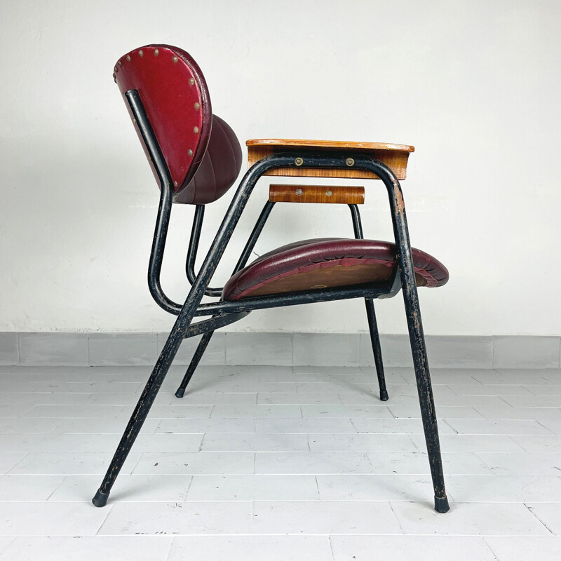Paire de fauteuils vintage de Gastone Rinaldi pour Rima (Padoue), Italie 1950