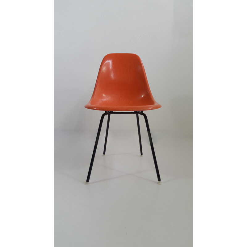 Chaise DSX orange, Charles & Ray EAMES - 1960