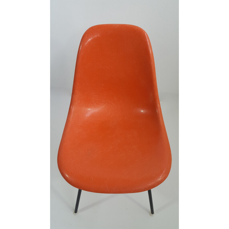 Chaise DSX orange, Charles & Ray EAMES - 1960